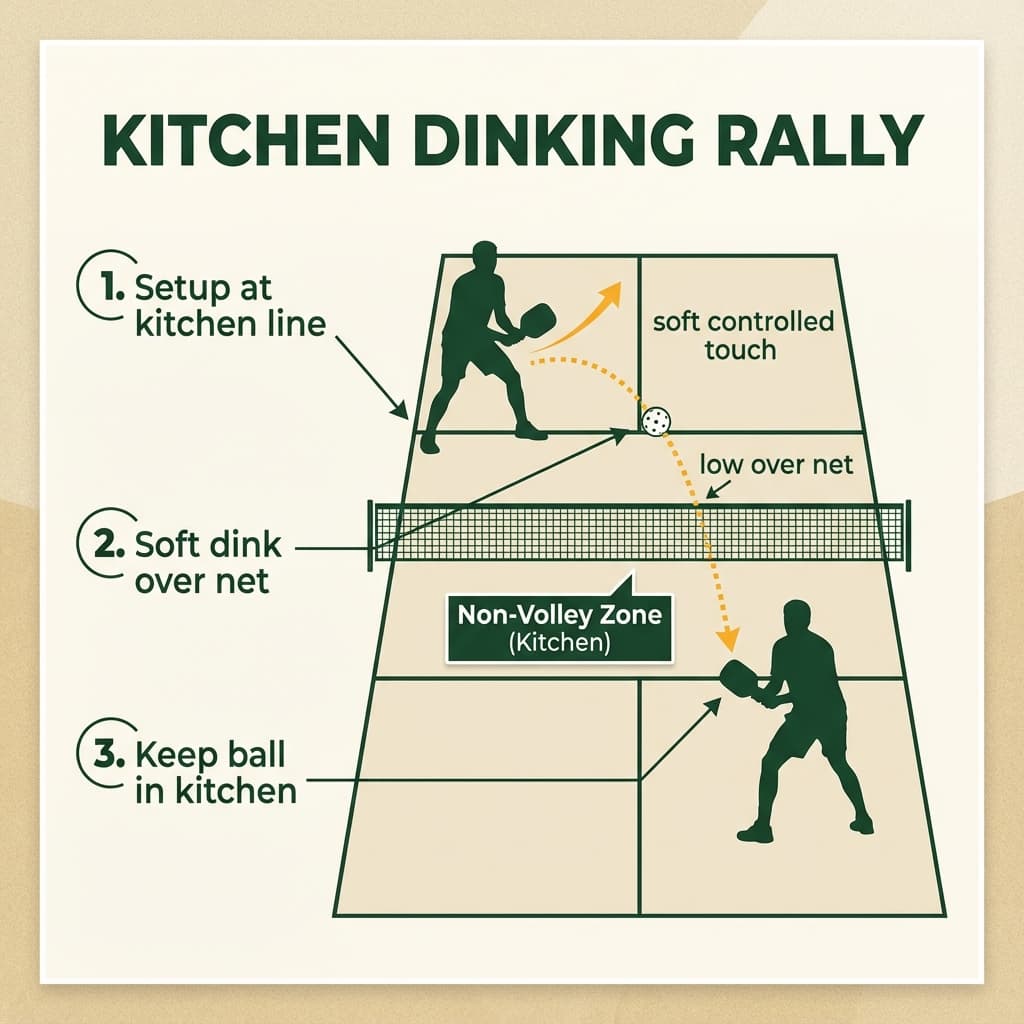 Soft Hands Dink Ladder