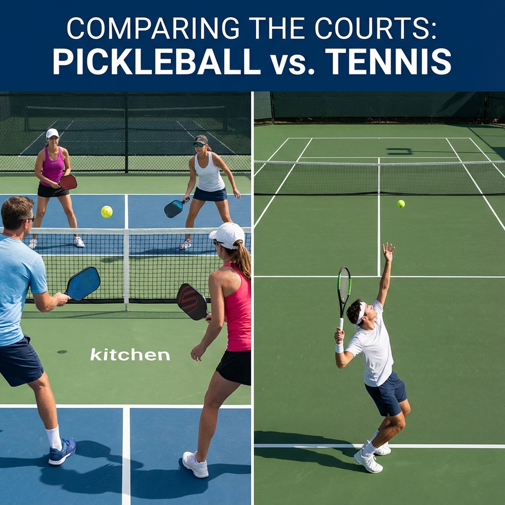 Pickleball vs. Tennis: A Data-Driven Comparison (2026)